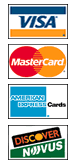HDRO ACCEPTS Major Credit Cards