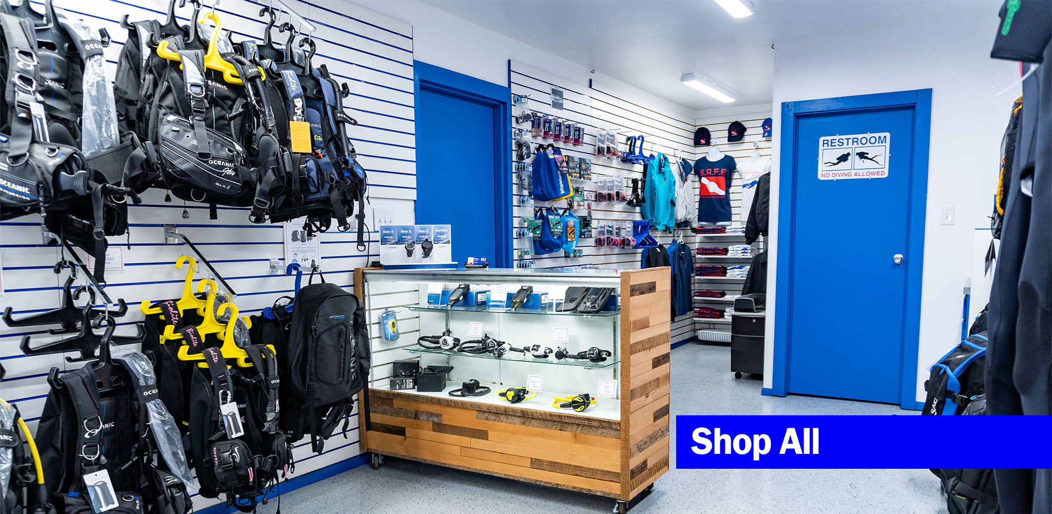 SAFE Scuba Store Front